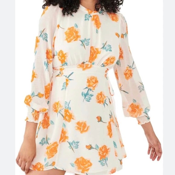 NWT Free People Chiffon dress - Picture 2 of 2